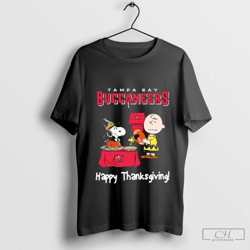 Peanuts Tampa Bay Buccaneers Football Happy Thanksgiving ’24 t-shirt