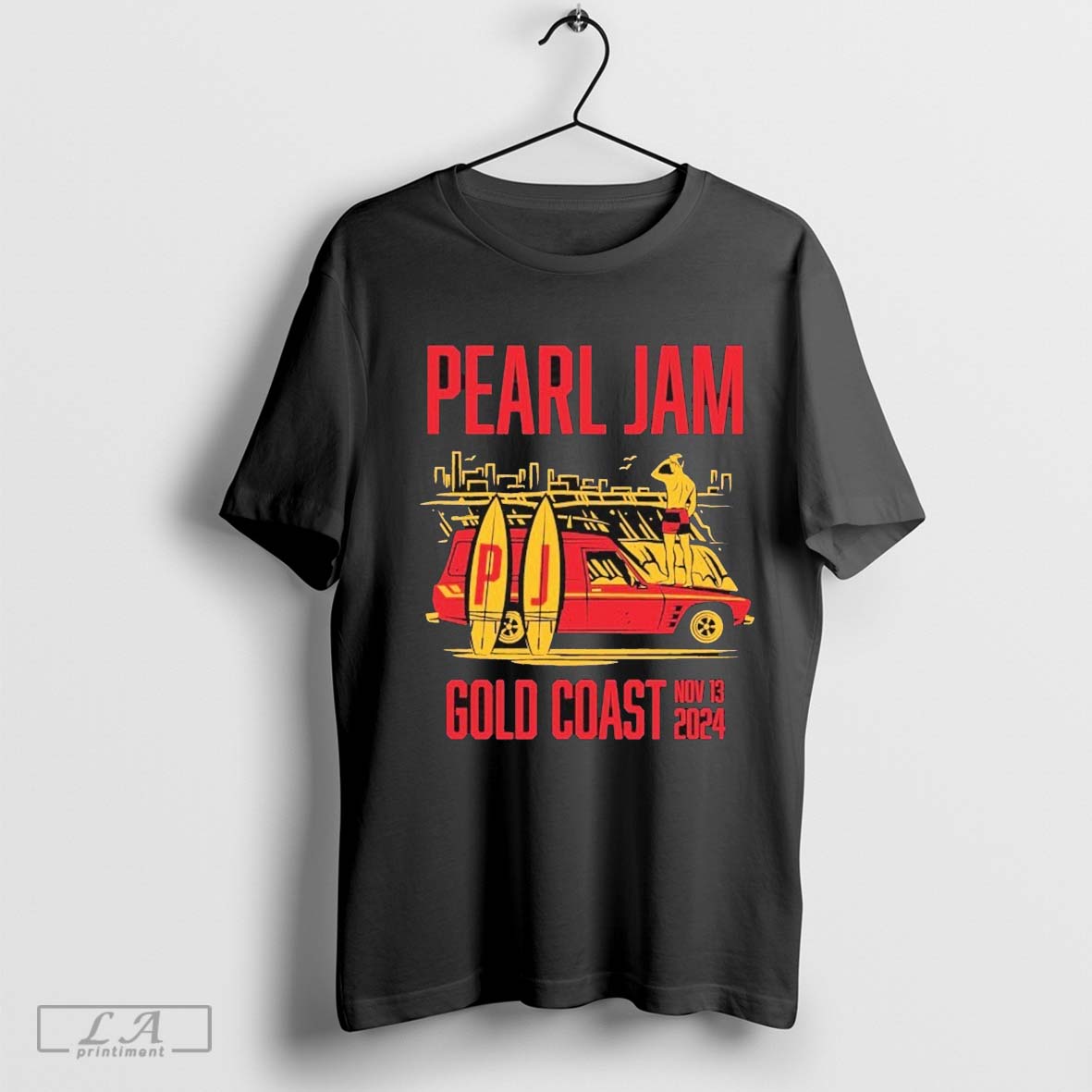 Pearl Jam Tour Gold Coast November 13 Shirt