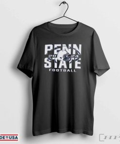 Penn State Nittany Lions Navy Blue Champion 2024 Football Schedule Short Sleeve T Shirt