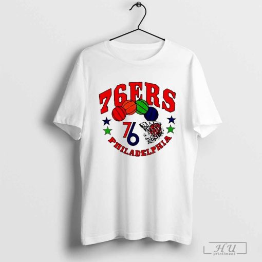 Philadelphia 76ers City Logo 2025 T shirt