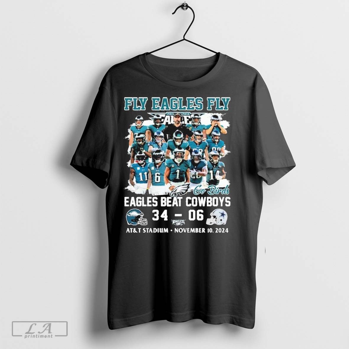 Philadelphia Eagles Fly Eagles Fly Eagles Beat Cowboys Go Birds Shirt