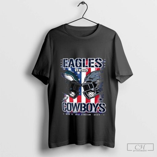 Philadelphia Eagles Versus Dallas Cowboys Week 10, AT&T Stadium 2024 Shirt