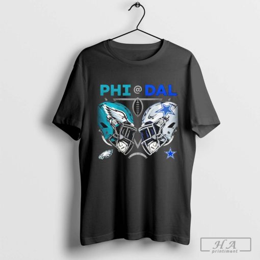 Philadelphia Eagles Vs Dallas Cowboys 2024 Gameday Football Matchup T-shirt