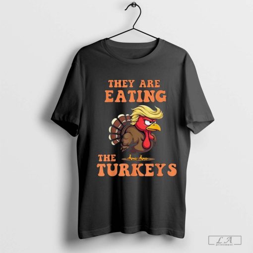 Political Turkey Thanksgiving Trump Humor Fall Funny T- Shirt