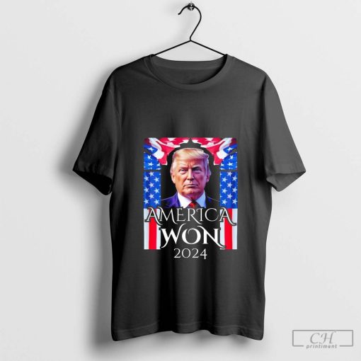 President Donald Trump JD Vance America Won Robert F Kennedy Jr Elon Musk Election Digital Shirt