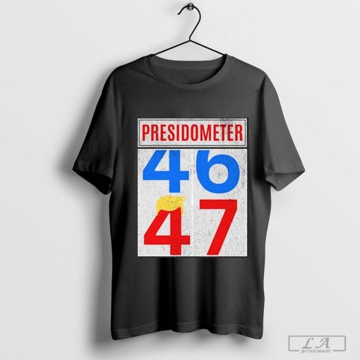 Presidometer President Trump 47th President Shirt