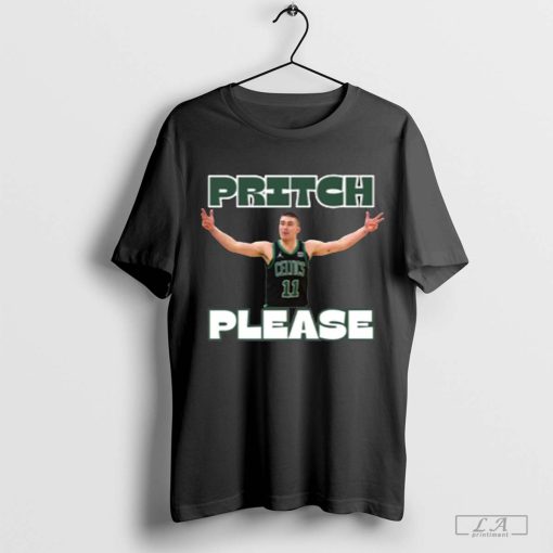 Pritch Please Boston Celtics Payton Pritchard NBA t-shirt