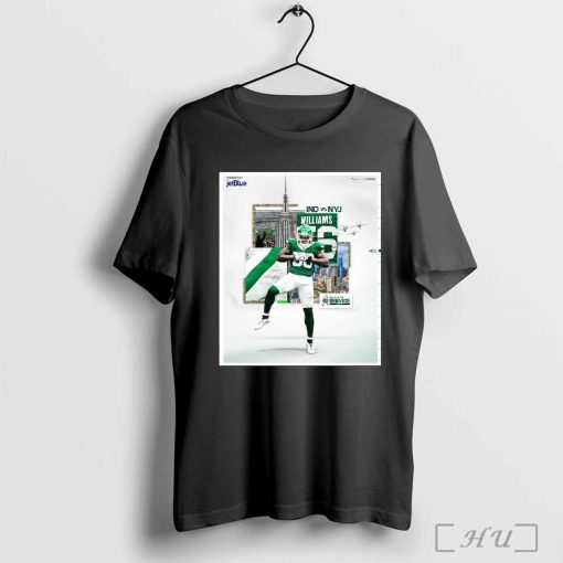 Quincy Williams Indianapolis Colts Vs New York Jets Salute To Service Poster t-shirt