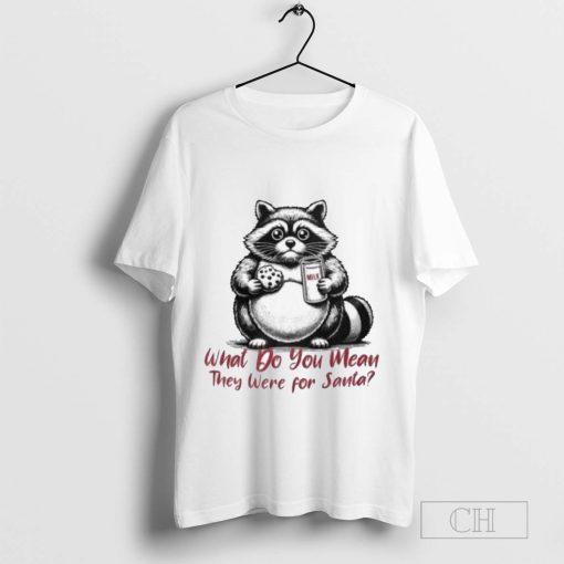 Raccoon What Do You Mean They Were For Santa T-Shirt