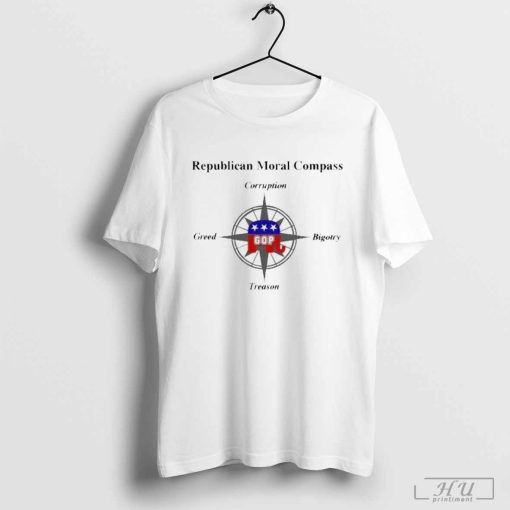 Republican moral compass GOP elephant shirt