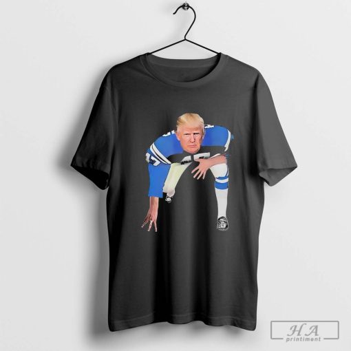 Riley Gaines All American Donald Trump Football T-Shirt