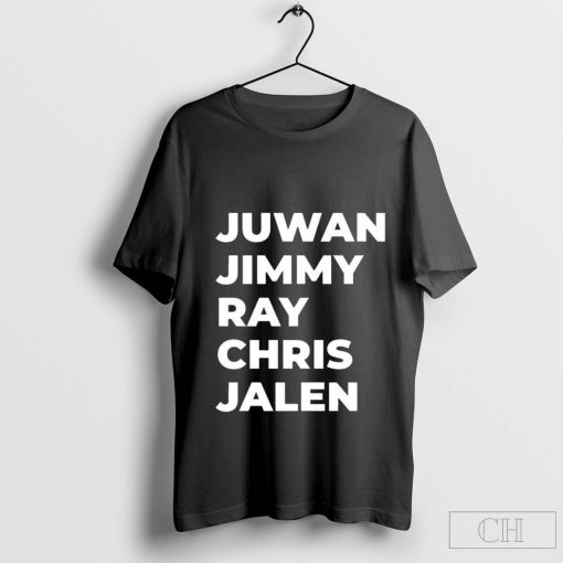 Ron Harper Juwan Jimmy Ray Chris Jalen T-Shirt