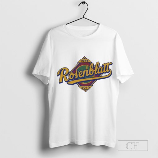 Rosenblatt baseball 1948 2010 logo T-shirt