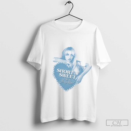 Sabrina Carpenter Shortn N' Sweet Tour Is No Nice 2024 Shirt