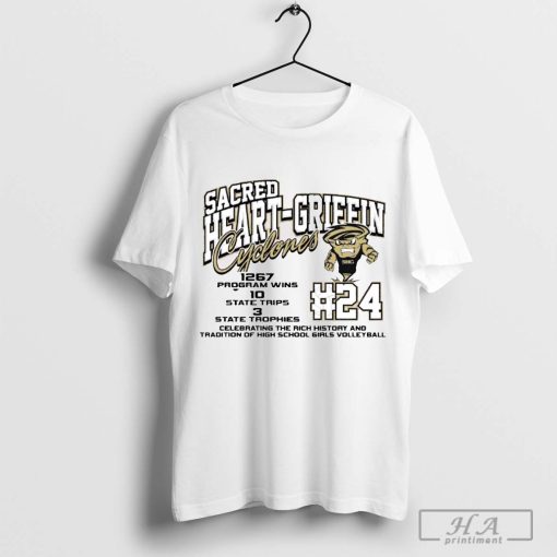 Sacred Heart-Griffin Celebrating The Rich History And Tradition Of High School Girls Volleyball t-shirt