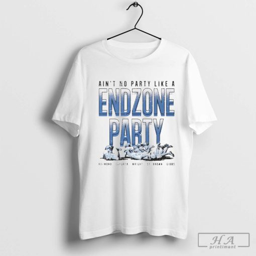 Sam LaPorta Raymond Wright St Brown Gibbs Detroit Lions Ain’t No Party Like A Endzone Party NFL Football 2024 Vintage T-shirt