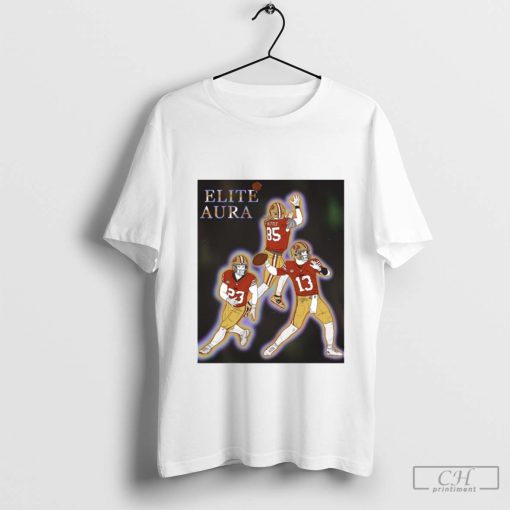 San Francisco 49ers Elite Aura Redemption Tour Drawing Poster t-shirt