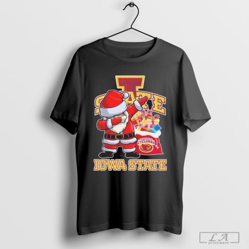 Santa Claus Iowa State Cyclones Happy Holiday 2024 Shirt