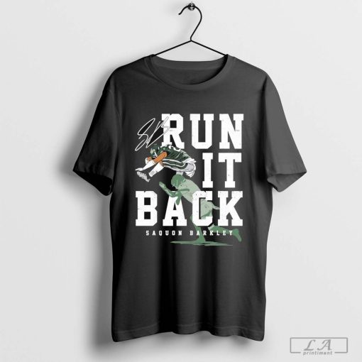 Saquon Barkley Hurdle Over Jaguars Run It Back Shirt