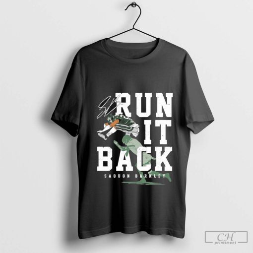 Saquon Barkley Hurdle Over Jaguars Run It Back Shirt