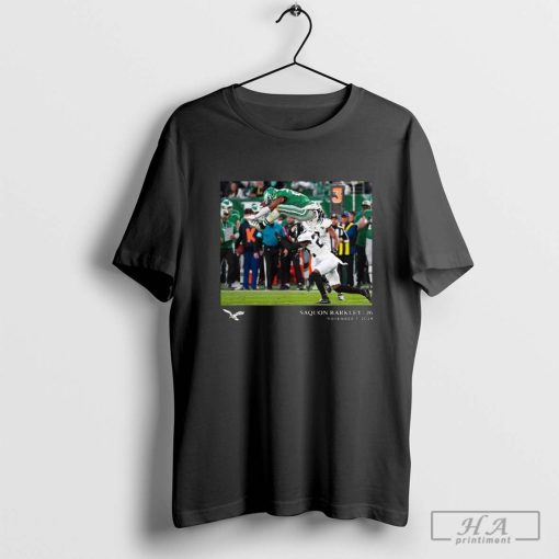 Saquon Barkley Philadelphia Eagles NFL Flash Features Week 9 T-Shirt