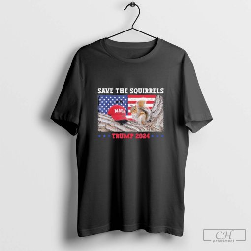 Save The Squirrels Trump Vance Republicans T-Shirt