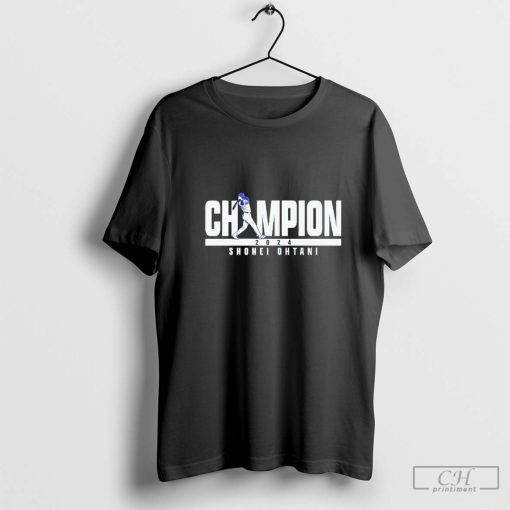 Shohei Ohtani Champion Los Angeles Dodgers 2024 World Series Champions shirt