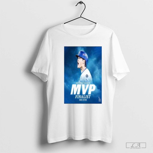 Shohei Ohtani Los Angeles Dodgers National League MVP Finalist 2024 MLB Home Decor Poster T shirt