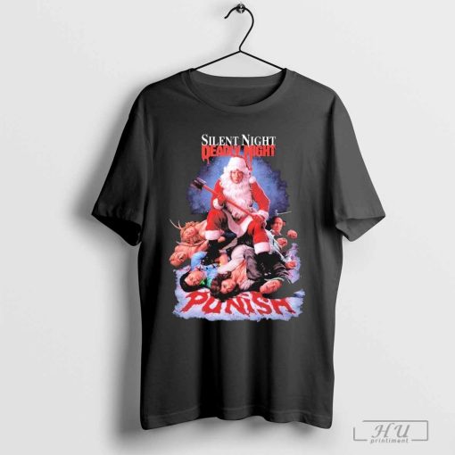 Silent Night Deadly Night Punishment Is Good Santa Christmas T-Shirts