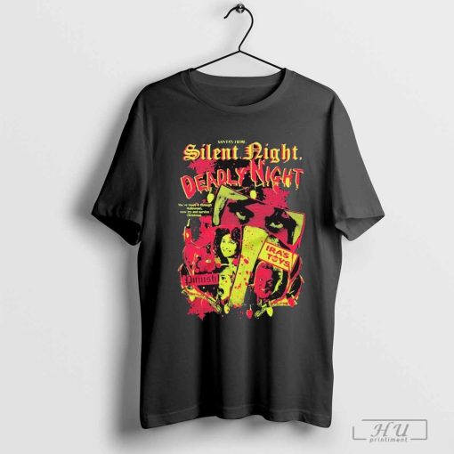 Silent Night Deadly Night Survive Santa’s Here Ira’s Toys Christmas T-Shirts