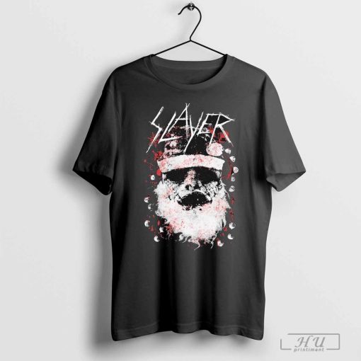 Slayer 2024 Holiday Gift Dead Skin Santa Shirt