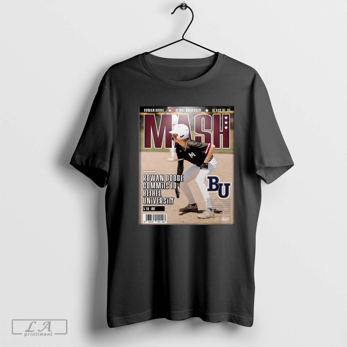 Smash Baseball Rowan Dodge Commits To Bethel University Class Of 25 Poster T Shirt