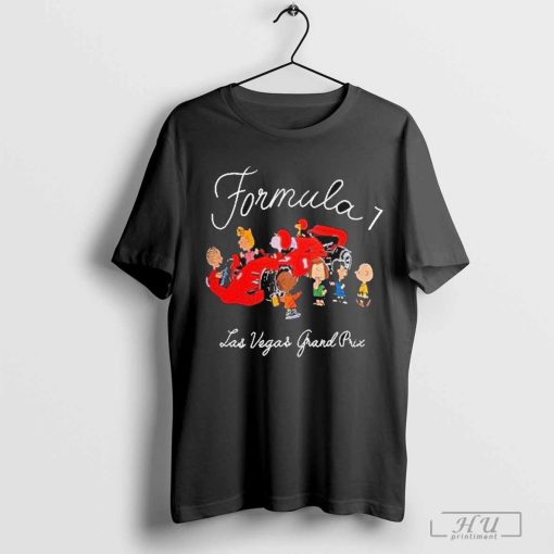 Snoopy x F1 Formula Las Vegas Grand Prix Shirt