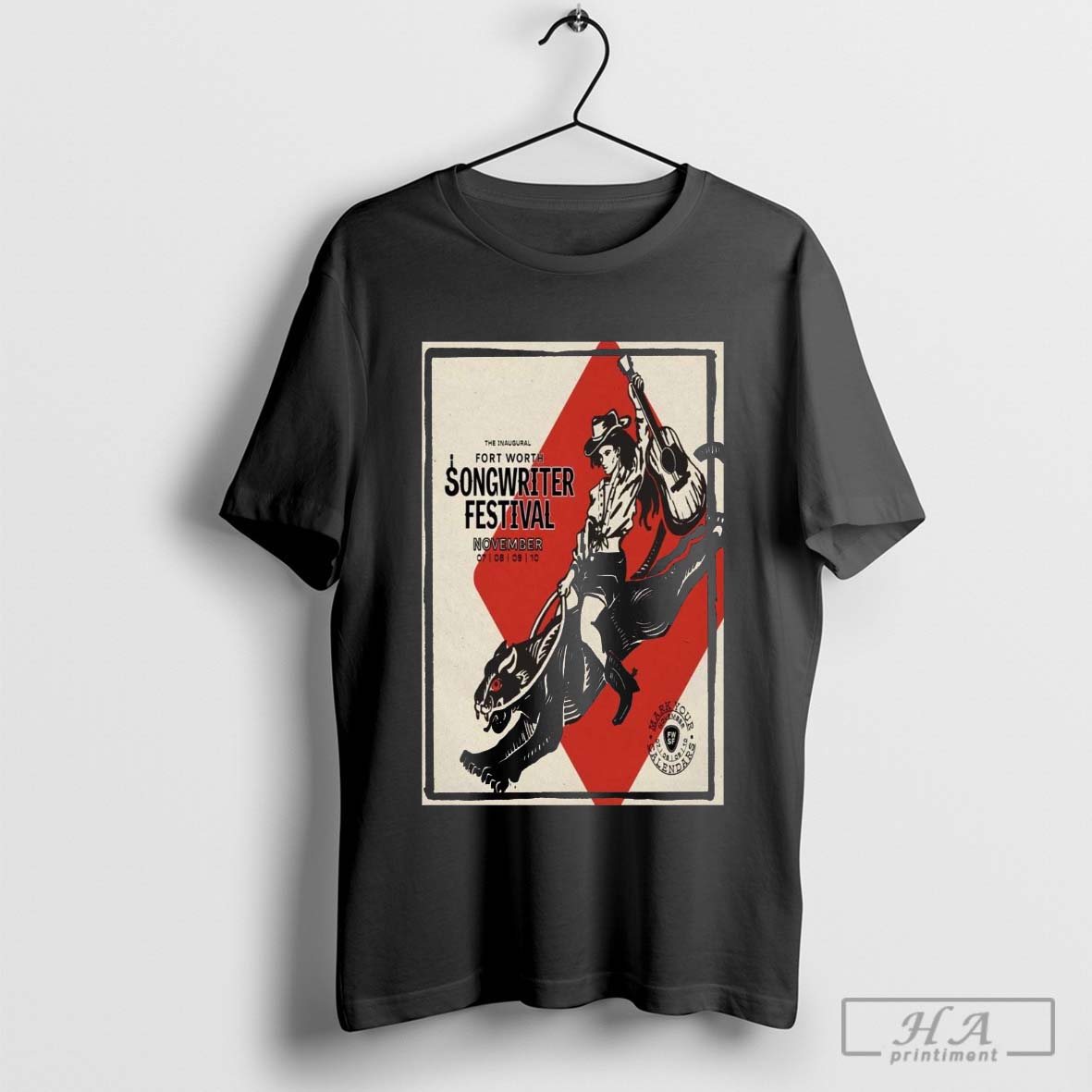 Songwriter Festival Southside Preservation Hall Fort Worth Tx Nov 7 10 2024 Tour Shirt