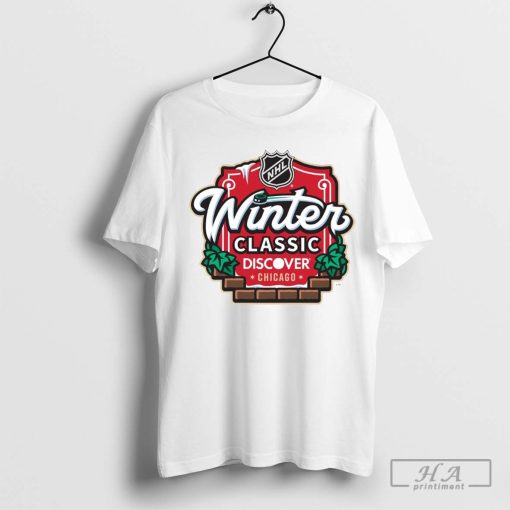 St. Louis Blues vs. Chicago Blackhawks NHL Winter Classic Discover Chicago Shirt