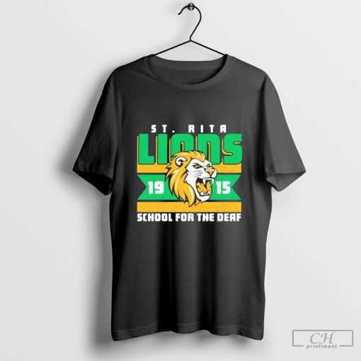 St. Rita School for the Deaf Full-Color Lion Seal Shirt