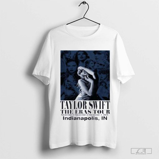 Taylor Swift The Eras Tour At Lucas Oil Stadium In Indianapolis IN On Nov 1-3 2024 Shirt