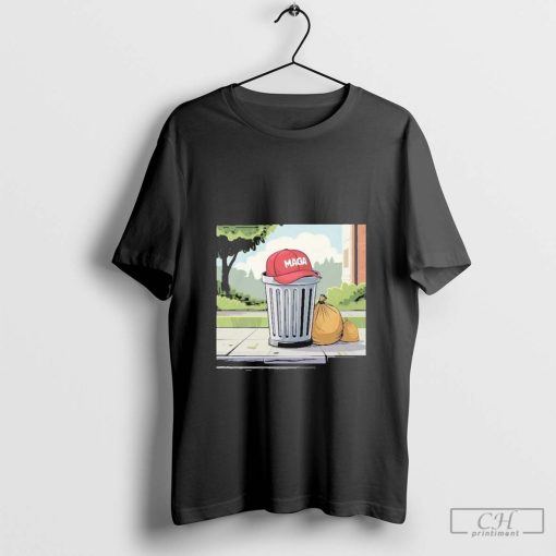 Team Garbage MAGA Trash Can T-Shirt