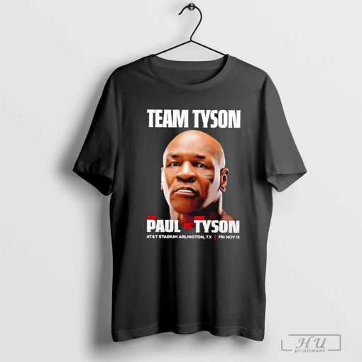 Team Tyson Jake Paul vs Mike Tyson shirt