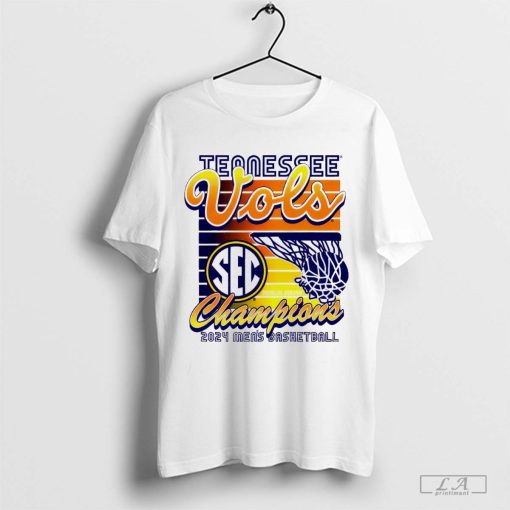 Tennessee Vols Men’s Basketball 2024 Sec Champions Vintage Shirt