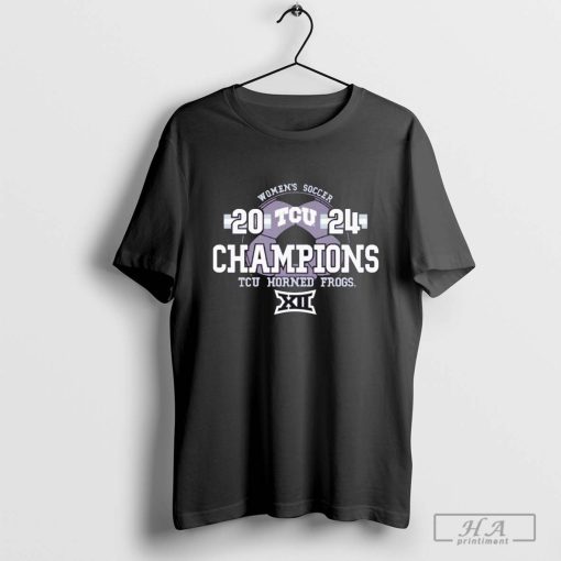 Texas Christian University Women’s Soccer 2024 Big 12 Regular Season Champions Shirt