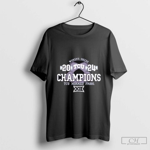 Texas Christian University Women’s Soccer 2024 Big 12 Regular Season Champions Shirt