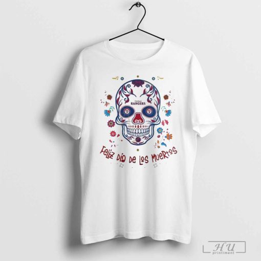 Texas Rangers 2024 Dia De Los Muertos Baseball Shirt