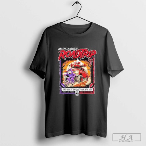 Texas Tech vs. TCU 2024 Halloween Road Trip Gameday T-Shirt