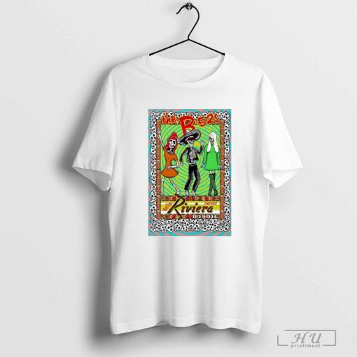 The B-52’s At Riviera Theatre On November 2, 2024 Skeleton T-shirts