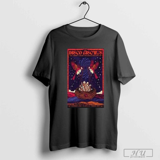 The Disco Biscuits Nov 03 2024 Tour Terminal West Atlant T-Shirt