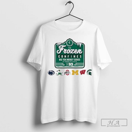 The Frozen Confines Big Ten Hockey Series At Wrigley Field Shirt