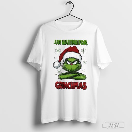 The Grinch Just Waiting For Grinchmas 2024 Shirt