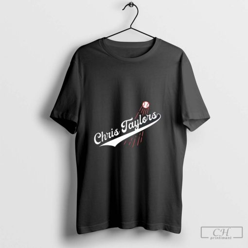 The Los Angeles Dodgers Chris Taylors t-shirt