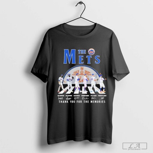 The New York Mets 1962-2024 Signature Thank You For The Memories T-Shirt